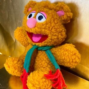 SESAME STREET VYG 1987 MUPPET BABIES BABY FOZZIE BEAR CHRISTMAS JIM HENSON